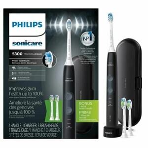 Philips Sonicare ProtectiveClean 5300 Rechargeable Electric Toothbrush Black NOB